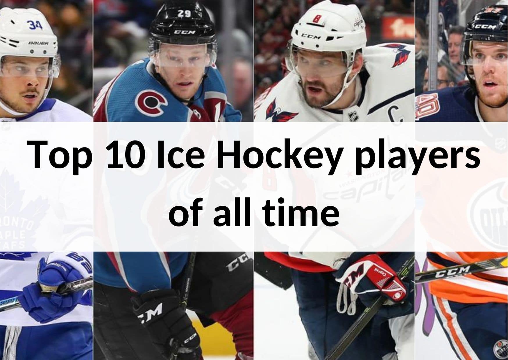 Top 10 Ice Hockey players of all time with best NHL goals